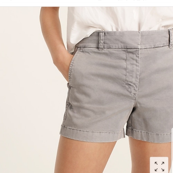 J. Crew Pants - J. Crew 4" Chino Short, Grey